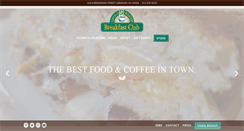 Desktop Screenshot of breakfastclubcafe.com